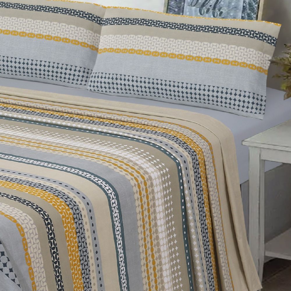 Juego de Sabanas Tejido Algodón y...